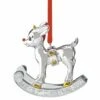 Lenox 2022 Baby's 1st Christmas Rudolph Ornament Home Seasonal -Lenox Sales 3050367455 RLLZ 1