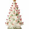 Lenox Treasured Traditions Holiday Red Bulbs Light-Up Tree Figurine Home Seasonal 2 Lenox Treasured Traditions Holiday Red Bulbs Light-Up Tree Figurine Home Seasonal -Lenox Sales 3050421082 RLLZ 1