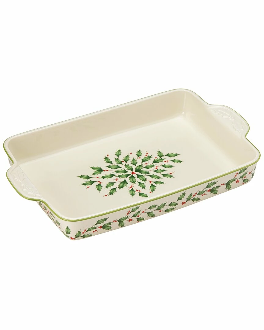 Lenox Holiday Rectangular Baker Home Cookware 3 Lenox Holiday Rectangular Baker Home Cookware