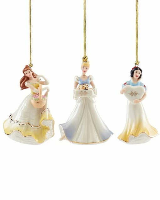Lenox Princess 3pc Mini Ornament Set Home Seasonal -Lenox Sales 3050449429 RLLZ 1