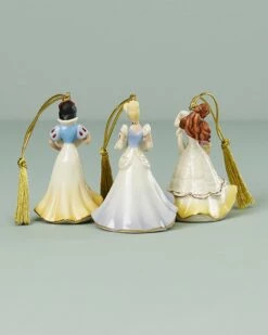 Lenox Princess 3pc Mini Ornament Set Home Seasonal -Lenox Sales 3050449429 RLLZ 2