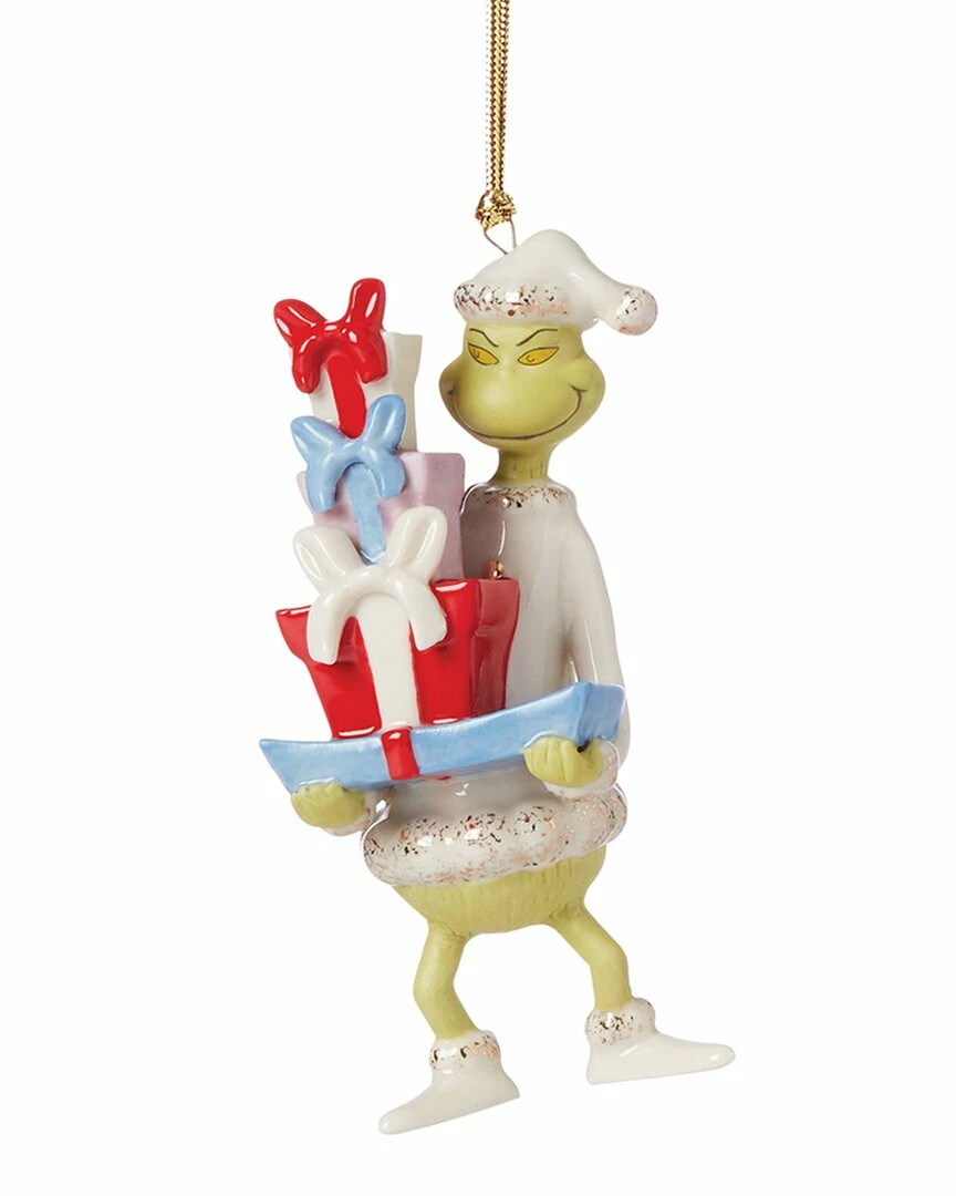 Lenox The Grinch & All The Gifts Ornament Home Seasonal 3 Lenox The Grinch & All The Gifts Ornament Home Seasonal