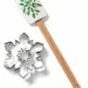 Lenox Holiday Spatula & Snowflake Cookie Cutter Home Kitchen Tools & Gadgets
