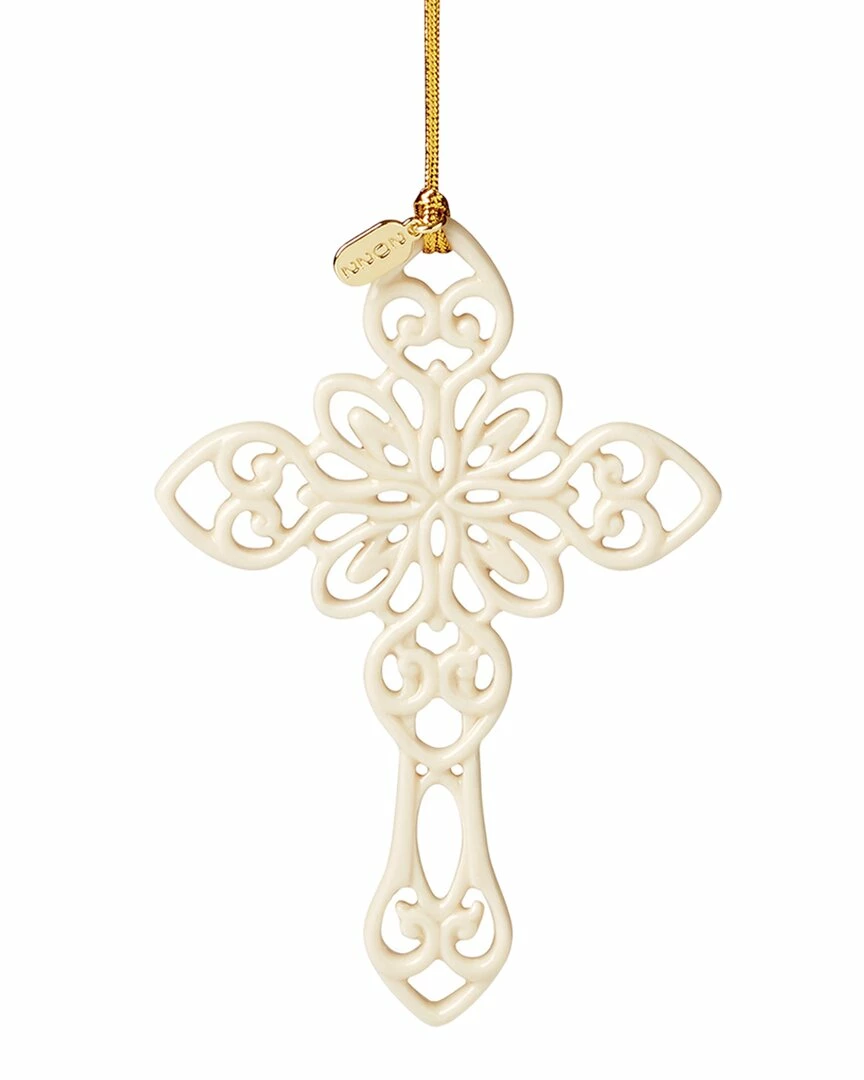 Lenox 2022 Snow Fantasies Cross Ornament Home Seasonal 3 Lenox 2022 Snow Fantasies Cross Ornament Home Seasonal