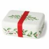 Lenox Holiday Bamboo Bento Lunch Box Home Seasonal -Lenox Sales 3050496486 RLLZ 1