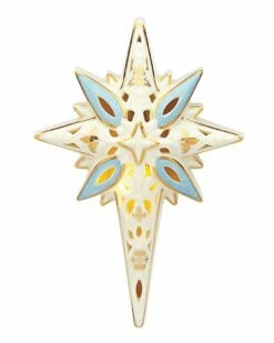 Lenox First Blessing Nativity Lighted Star Figurine Home Seasonal