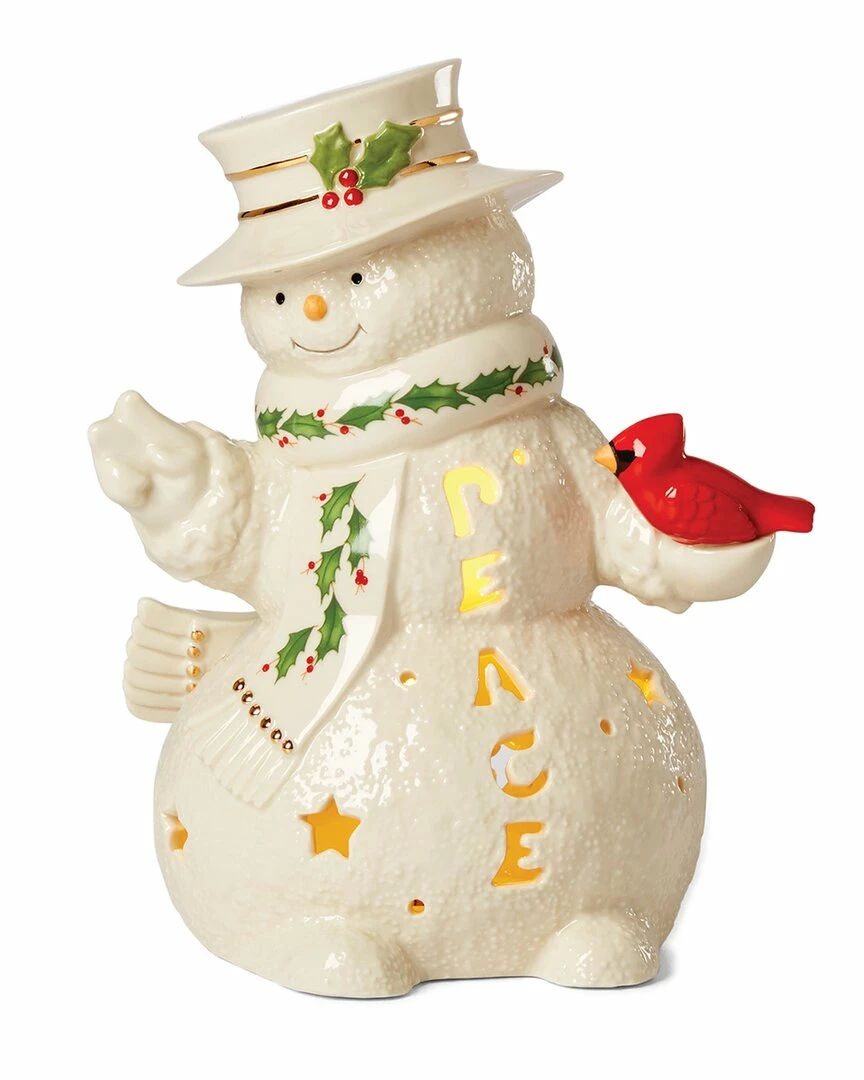 Lenox Snowman Light-Up Figurine Home Seasonal 3 Lenox Snowman Light-Up Figurine Home Seasonal