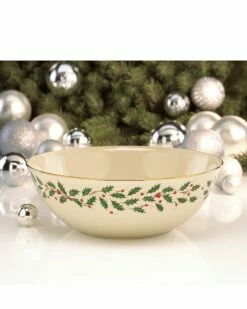 Lenox Holiday Serving Bowl Home Serveware -Lenox Sales 3050545020 RLLZ 2