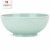 Lenox French Perle Groove Ice Blue Medium Serving Bowl With $8 Credit Home Serveware -Lenox Sales 3050586289 RLLZ 1