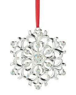 Lenox 2022 Snow Majesty Ornament, 18th Edition Home Seasonal