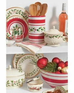 Lenox Holiday Handpaint Mixing Bowl Home Cookware -Lenox Sales 3050740255 RLLZ 3