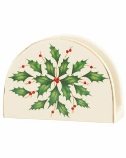 Lenox Hosting The Holidays Napkin Holder Home Seasonal