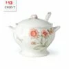 Lenox Butterfly Meadow 2Pc Tureen & Ladle Set With $13 Credit Home Serveware