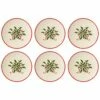 Lenox Holiday 6pc Party Plate Set Home Dinnerware