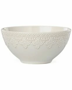 Lenox Chelse Muse Fleur Grey All-Purpose Bowl Home Dinnerware