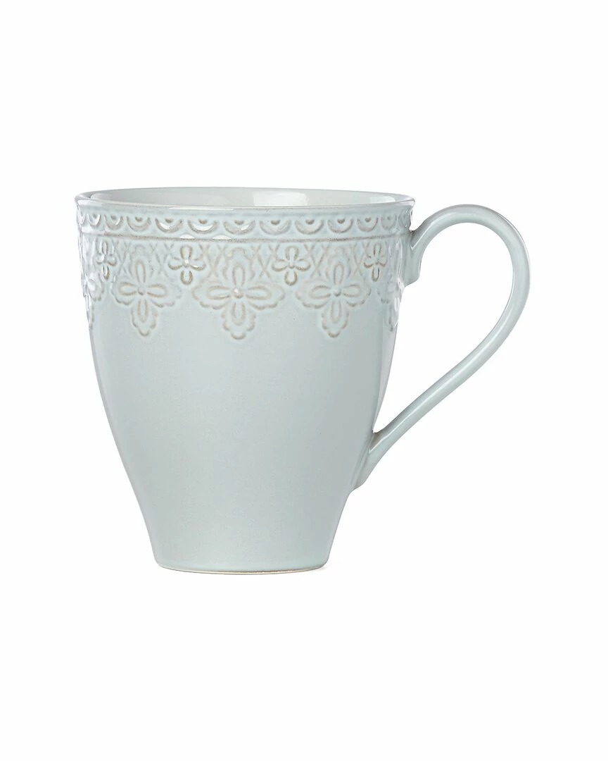 Lenox Chelse Muse Fleur Blue Mug Home Drinkware 3 Lenox Chelse Muse Fleur Blue Mug Home Drinkware