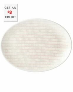Lenox Textured Neutrals Dobby Platter With $8 Credit Home Dinnerware