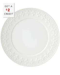 Lenox Chelse Muse Fleur White Accent Plate With $2 Credit Home Dinnerware