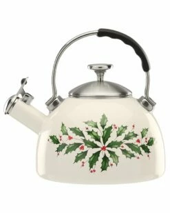 Lenox Holiday Tea Kettle Home Coffee, Espresso & Tea