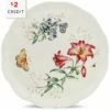 Lenox Butterfly Meadow Fritillary Dinner Plate With $2 Credit Home Dinnerware -Lenox Sales 3050981404 RLLZ 1