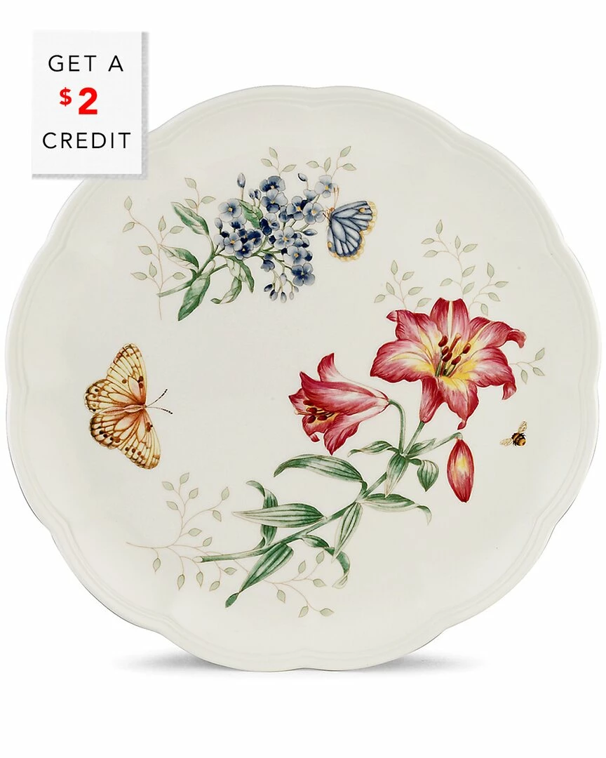 Lenox Butterfly Meadow Fritillary Dinner Plate With $2 Credit Home Dinnerware 3 Lenox Butterfly Meadow Fritillary Dinner Plate With $2 Credit Home Dinnerware